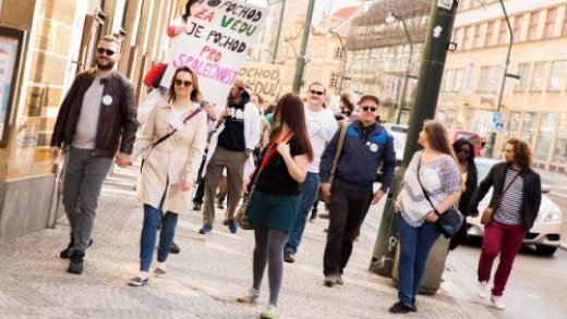 Dvojnásobná účast na druhém ročníku March for Science - Pochod za vědu