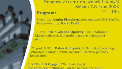 V. Skeptikon, Litomyšl 7.6.-8.6. 2008