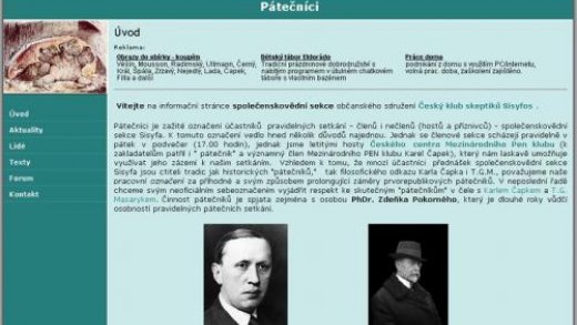 Pátečníci - společenskovědní sekce Sisyfa