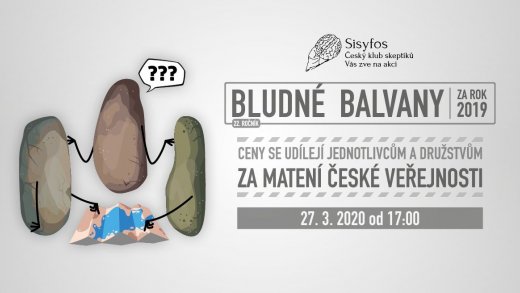 Pozvánka na slavnostní předávání Bludných balvanů za rok 2019