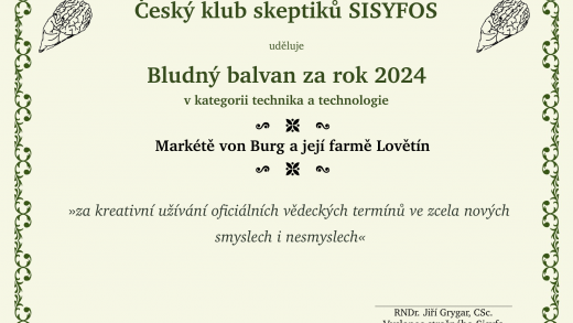 Bludný balvan za rok 2024: Markéta von Burg a její farma Lovětín Bludný balvan za rok 2024: Markéta von Burg a její farma Lovětín