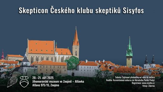 Pozvánka na Skepticon 2025 Pozvánka na Skepticon 2025