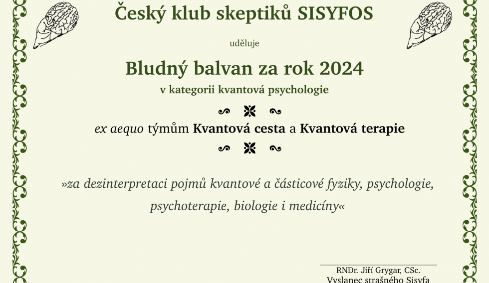 Bludný balvan za rok 2024: Kvantová cesta & Kvantová terapie